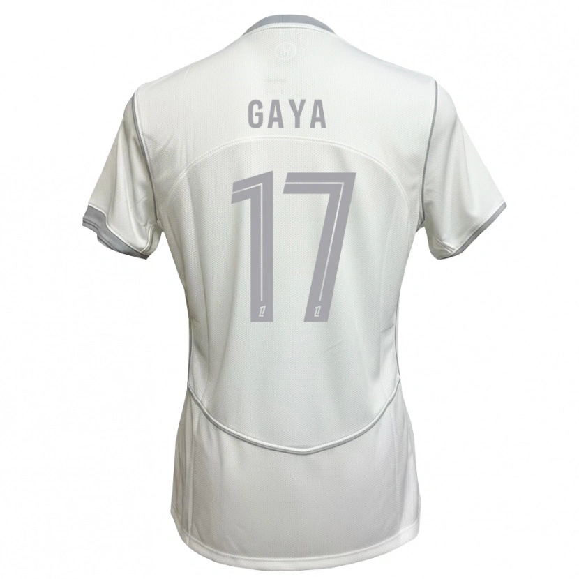 Danxen Herren Yacine Gaya #17 Weiß Grau Auswärtstrikot Trikot 2026/27 T-Shirt