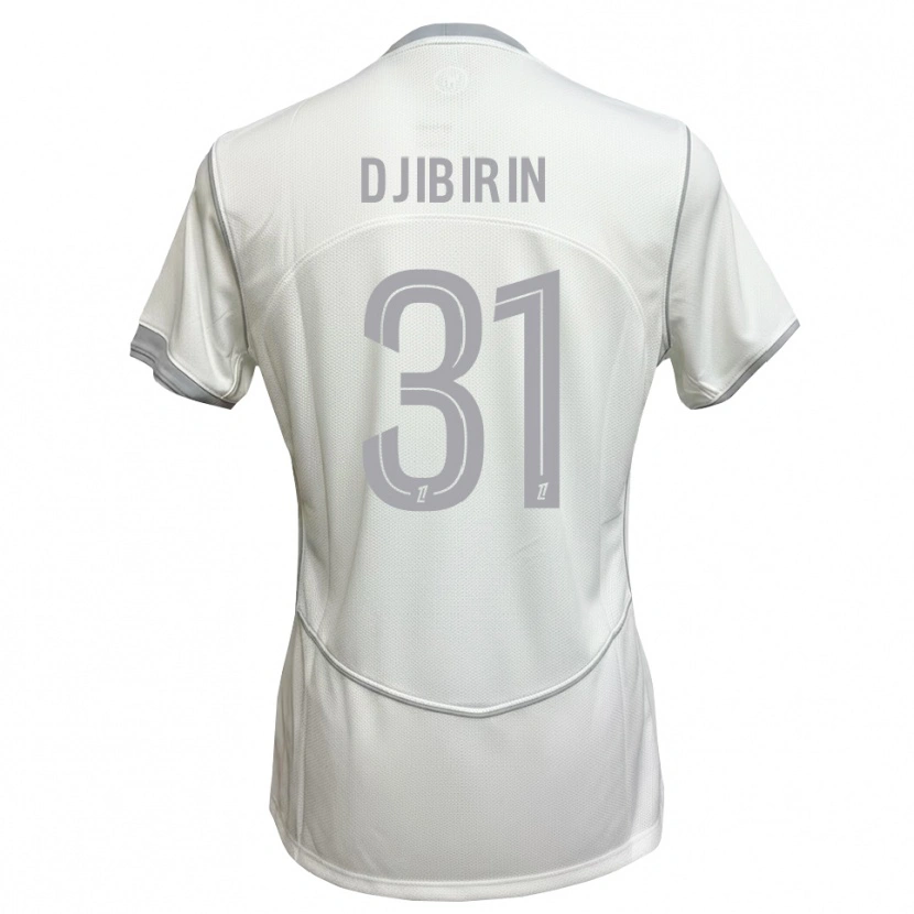 Danxen Herren Harouna Djibirin #31 Weiß Grau Auswärtstrikot Trikot 2026/27 T-Shirt