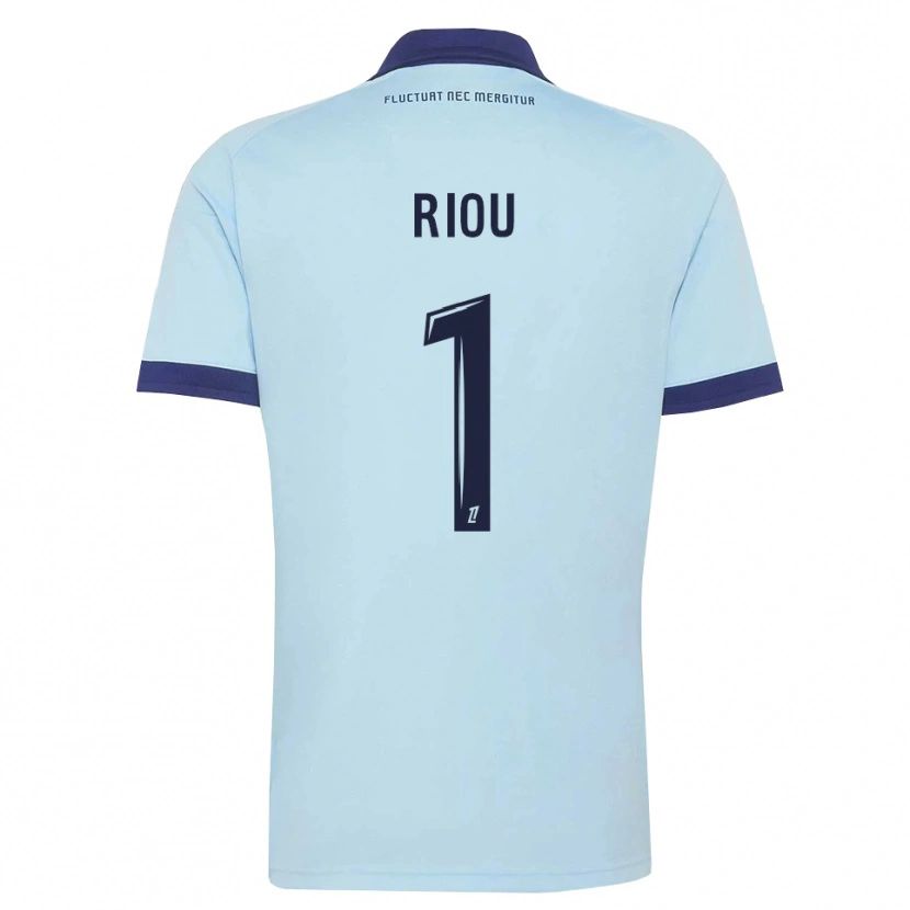 Danxen Herren Remy Riou #1 Kornblumenblau Schwarz Auswärtstrikot Trikot 2026/27 T-Shirt