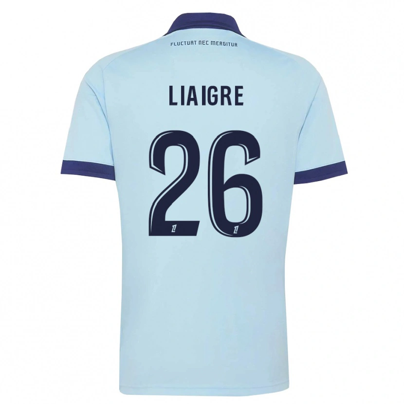 Danxen Herren Fiona Liaigre #26 Kornblumenblau Schwarz Auswärtstrikot Trikot 2026/27 T-Shirt