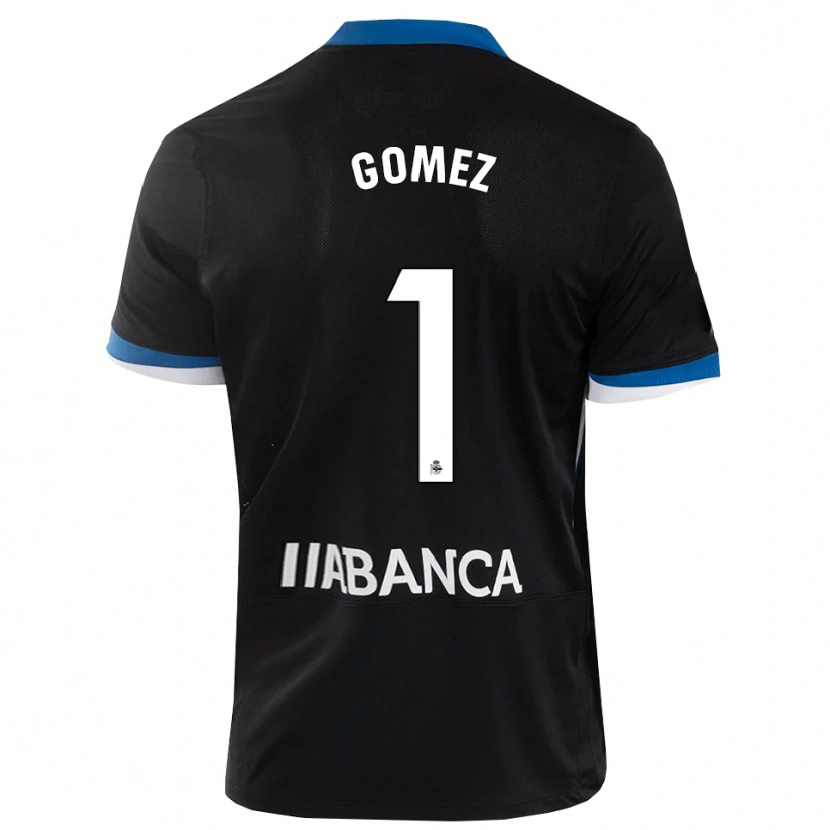 Danxen Herren Yohana Gómez #1 Schwarz Blau Weiß Auswärtstrikot Trikot 2026/27 T-Shirt