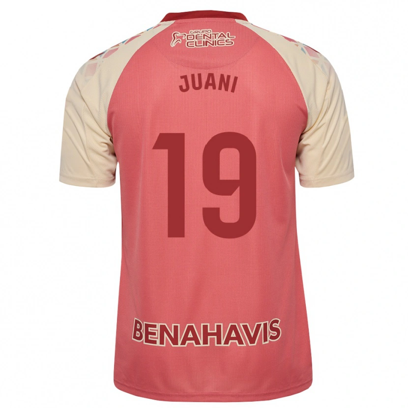 Danxen Herren Juan Francisco Fernández Martin #19 Hellrosa Rot Blau Auswärtstrikot Trikot 2026/27 T-Shirt