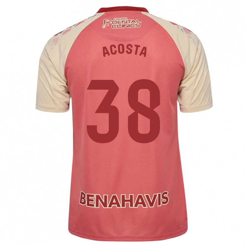 Danxen Herren Judith Acosta #38 Hellrosa Rot Blau Auswärtstrikot Trikot 2026/27 T-Shirt