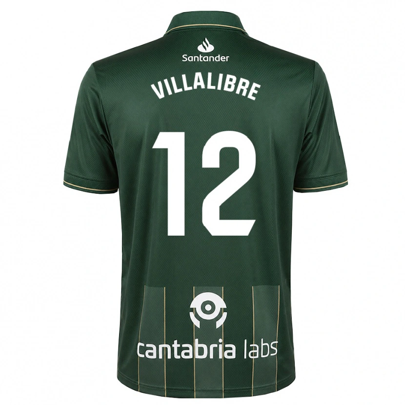 Danxen Herren Asier Villalibre #12 Dunkelgrauweiß Auswärtstrikot Trikot 2026/27 T-Shirt