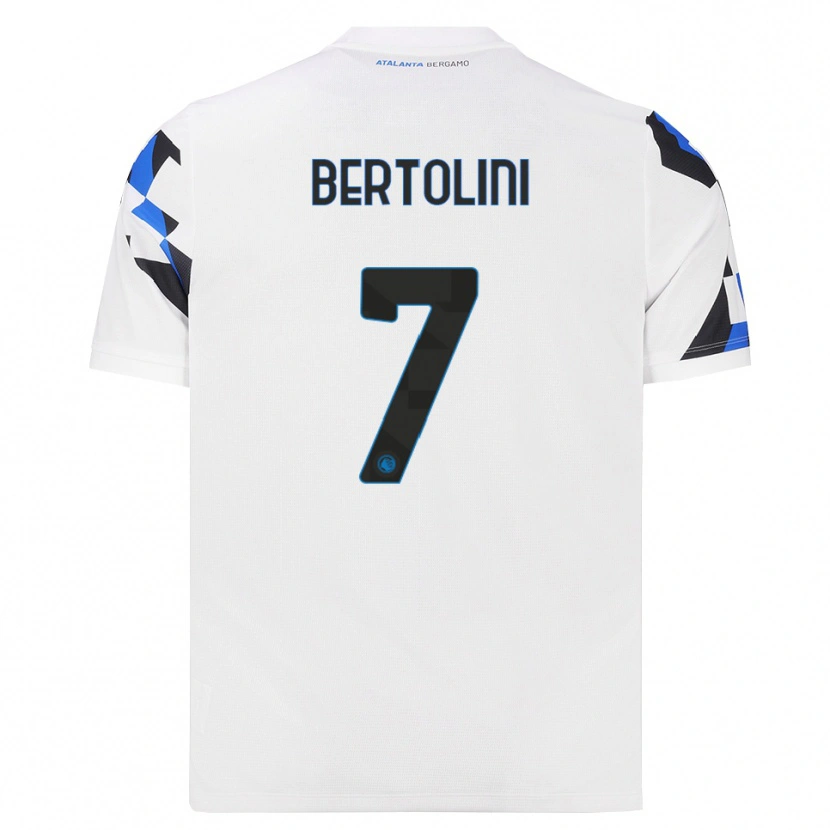 Danxen Herren Gabriele Bertolini #7 Weiß Rot Blau Auswärtstrikot Trikot 2026/27 T-Shirt