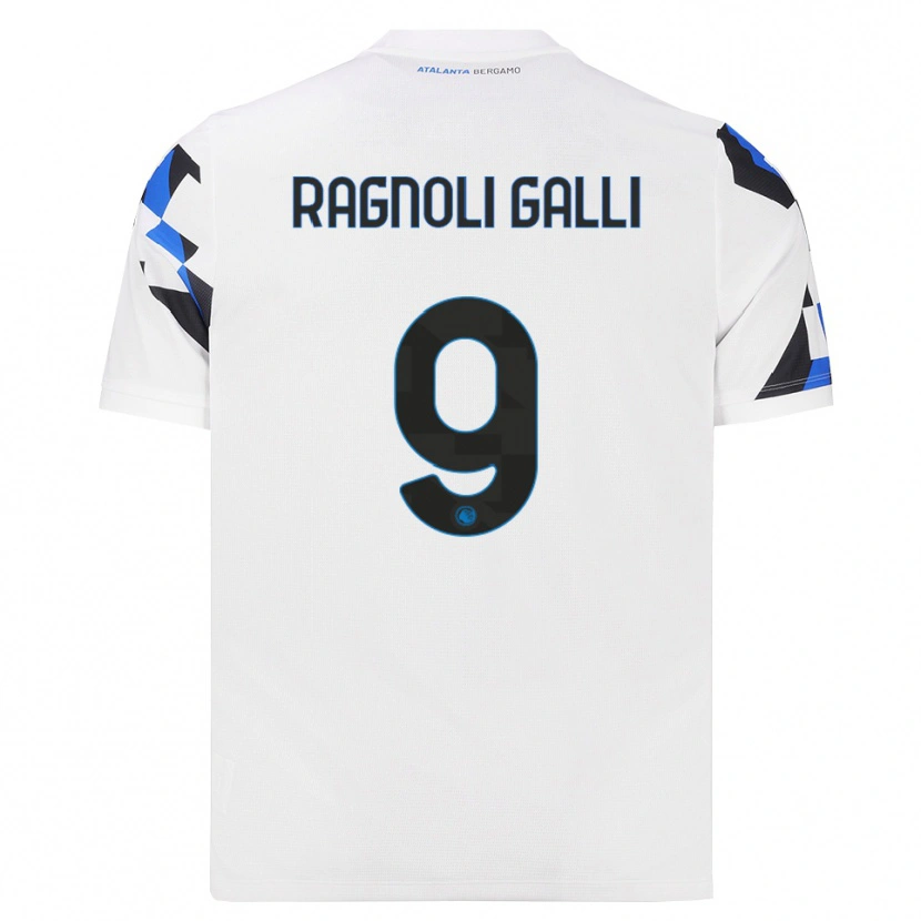 Danxen Herren Federico Ragnoli Galli #9 Weiß Rot Blau Auswärtstrikot Trikot 2026/27 T-Shirt