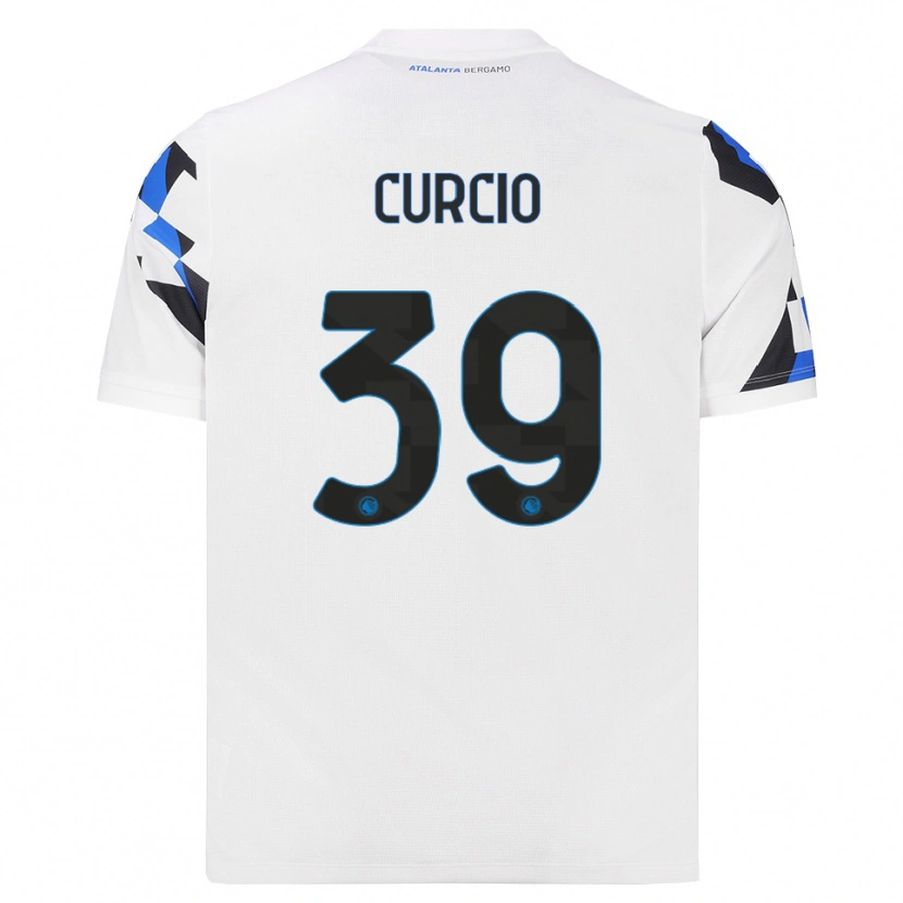 Danxen Herren Daniel Curcio #39 Weiß Rot Blau Auswärtstrikot Trikot 2026/27 T-Shirt