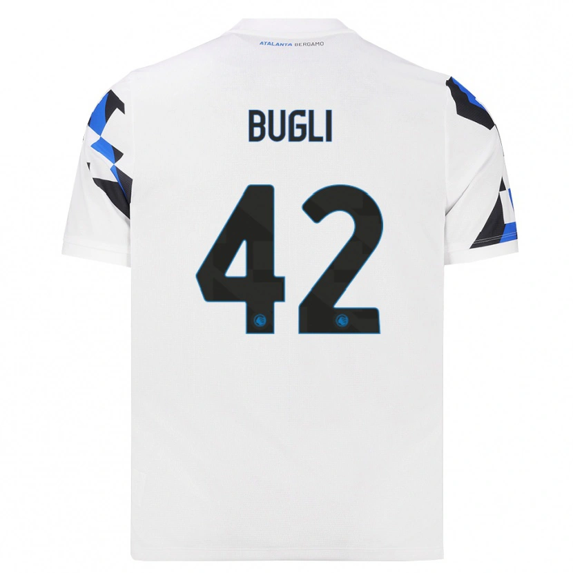 Danxen Herren Gabriel Bugli #42 Weiß Rot Blau Auswärtstrikot Trikot 2026/27 T-Shirt