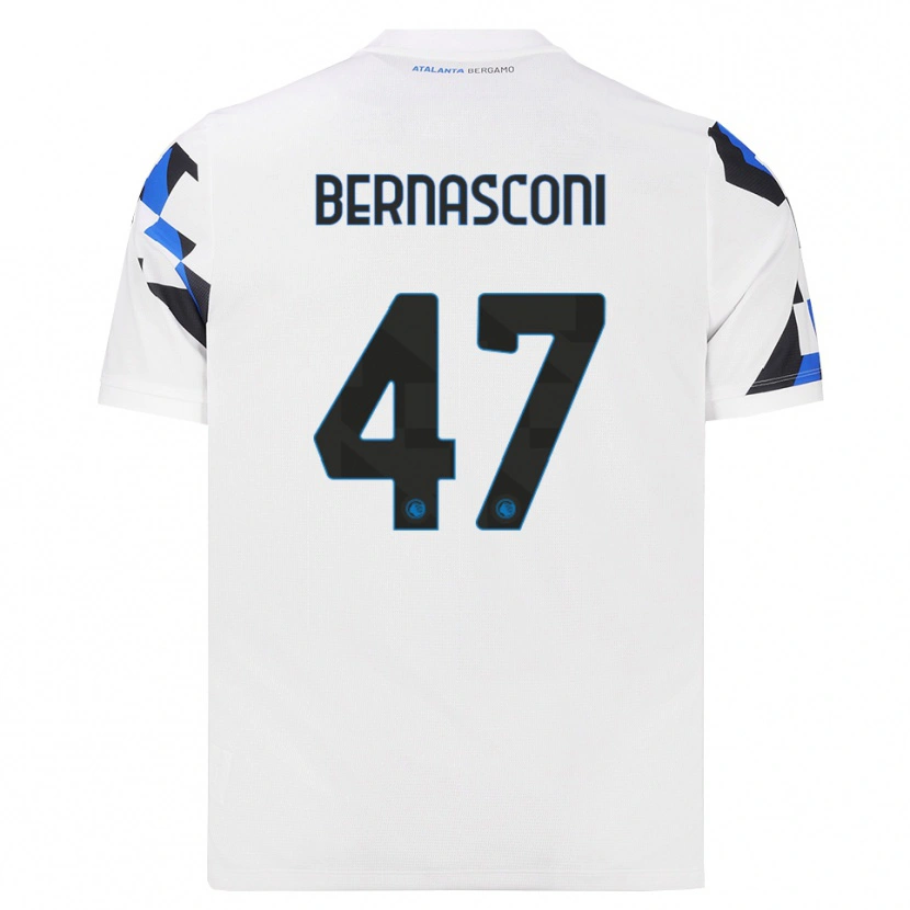 Danxen Herren Lorenzo Bernasconi #47 Weiß Rot Blau Auswärtstrikot Trikot 2026/27 T-Shirt
