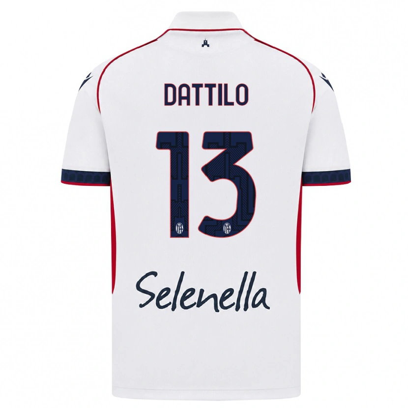 Danxen Herren Gabriel Dattilo #13 Weiß Rot Königsblau Auswärtstrikot Trikot 2026/27 T-Shirt
