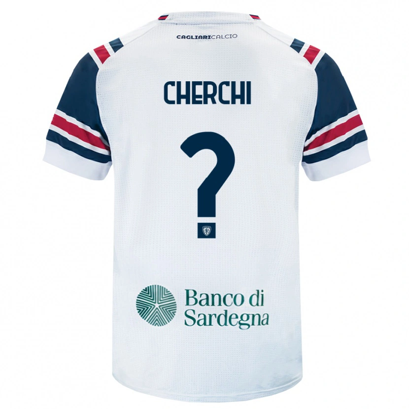 Danxen Herren Filippo Cherchi #0 Weiß Rot Grün Auswärtstrikot Trikot 2026/27 T-Shirt