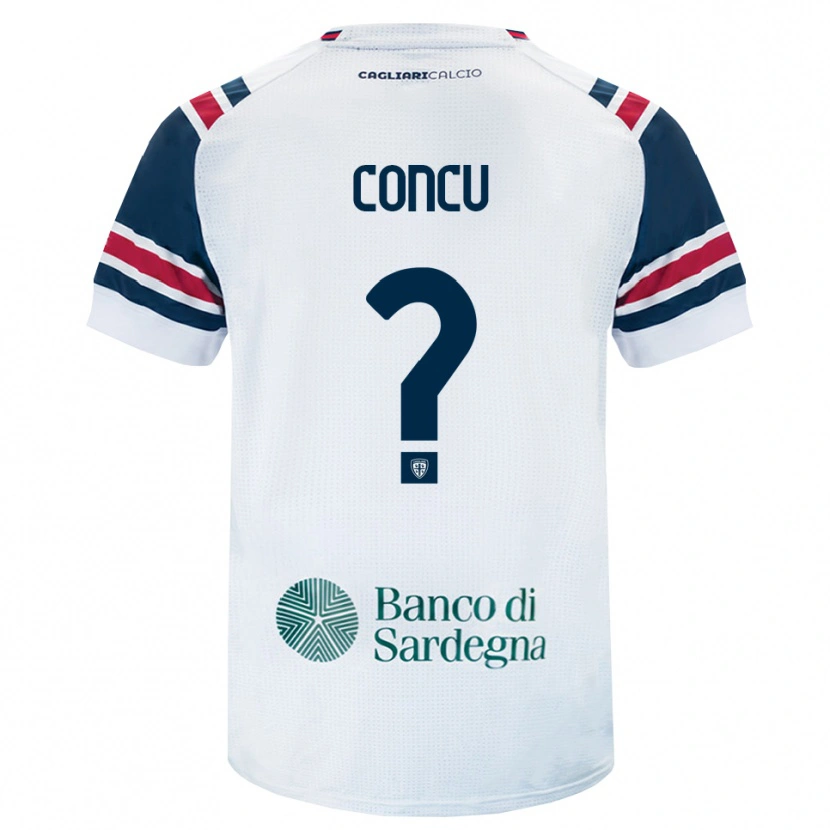 Danxen Herren Marco Concu #0 Weiß Rot Grün Auswärtstrikot Trikot 2026/27 T-Shirt