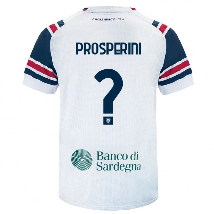 Danxen Herren Matteo Prosperini #0 Weiß Rot Grün Auswärtstrikot Trikot 2026/27 T-Shirt