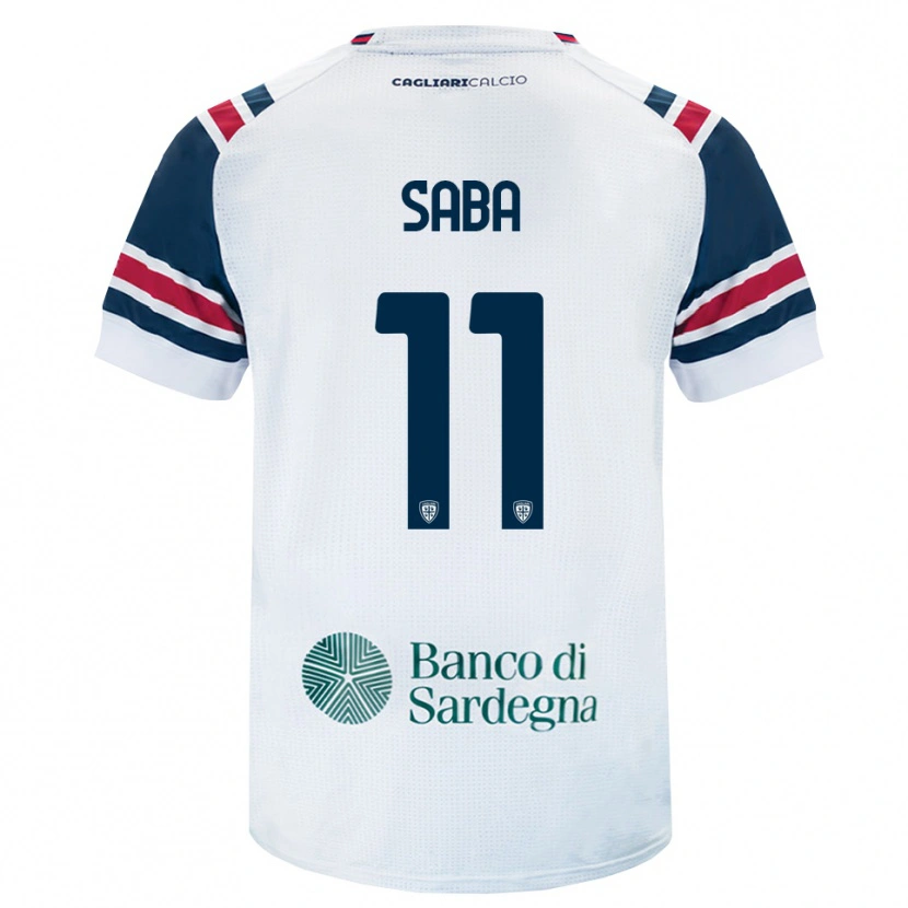Danxen Herren Alessio Saba #11 Weiß Rot Grün Auswärtstrikot Trikot 2026/27 T-Shirt