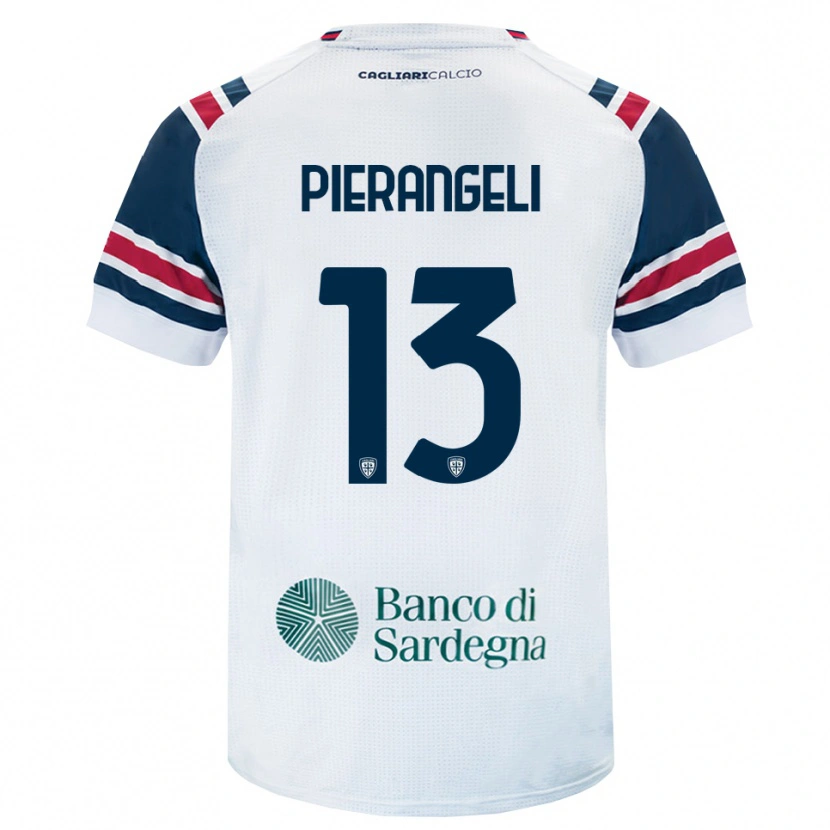 Danxen Herren Luis Pierangeli #13 Weiß Rot Grün Auswärtstrikot Trikot 2026/27 T-Shirt