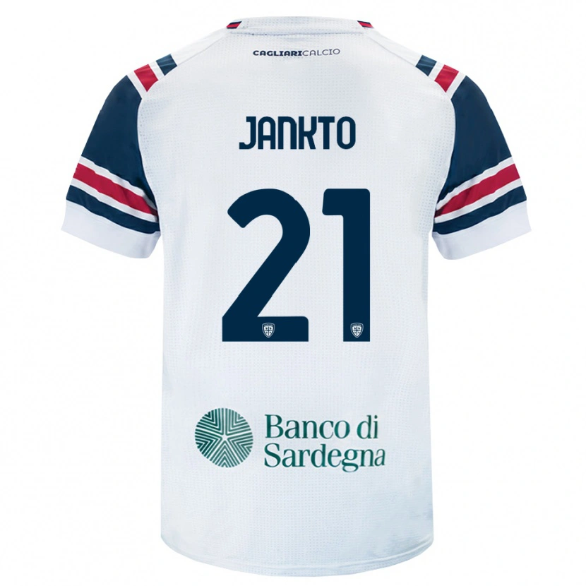 Danxen Herren Jakub Jankto #21 Weiß Rot Grün Auswärtstrikot Trikot 2026/27 T-Shirt