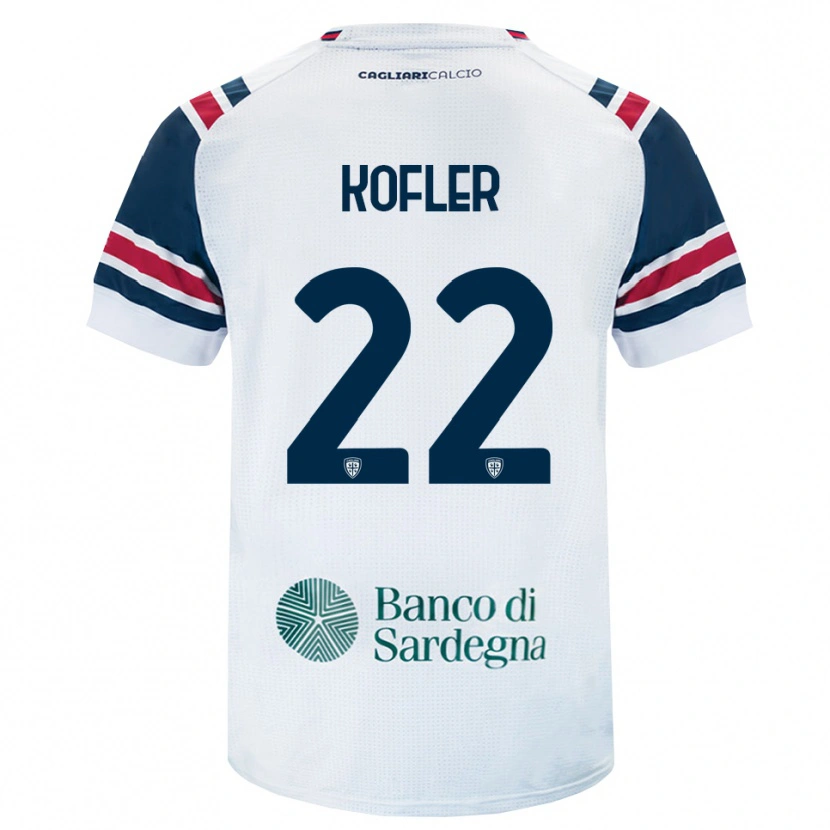 Danxen Herren Raphael Kofler #22 Weiß Rot Grün Auswärtstrikot Trikot 2026/27 T-Shirt