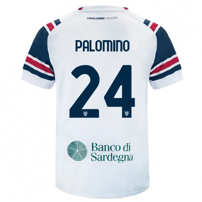 Danxen Herren Jose Luis Palomino #24 Weiß Rot Grün Auswärtstrikot Trikot 2026/27 T-Shirt