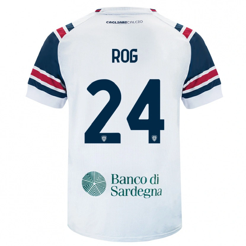 Danxen Herren Marko Rog #24 Weiß Rot Grün Auswärtstrikot Trikot 2026/27 T-Shirt
