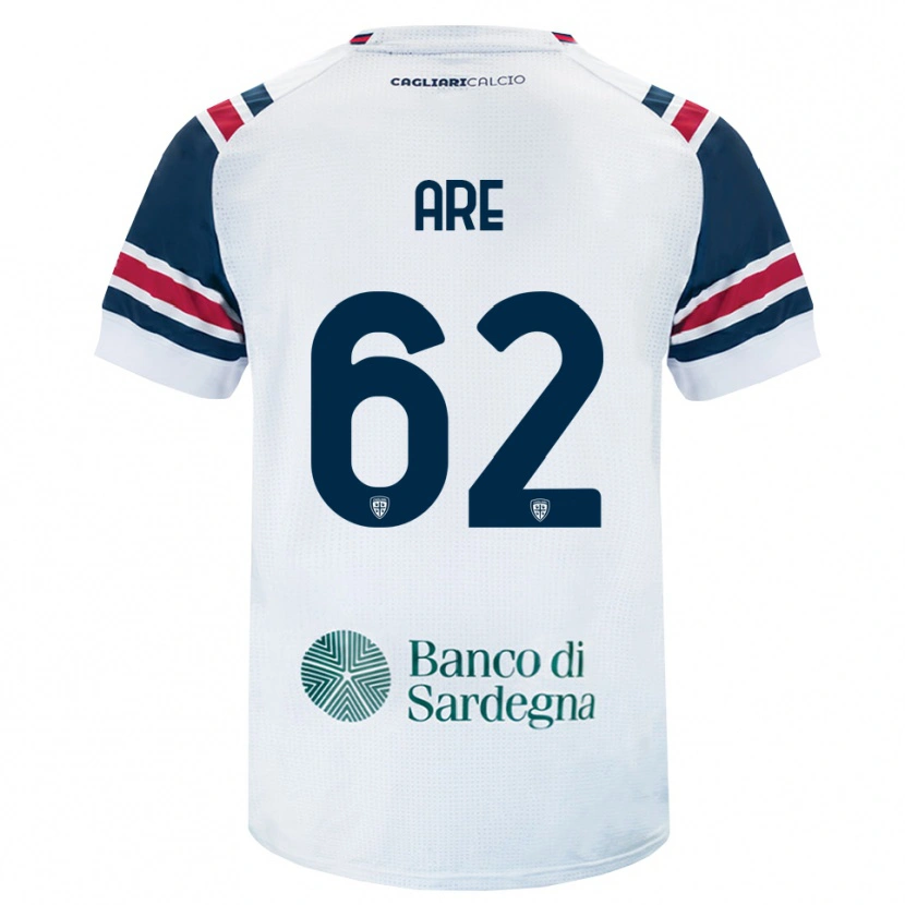 Danxen Herren Emmanuele Are #62 Weiß Rot Grün Auswärtstrikot Trikot 2026/27 T-Shirt