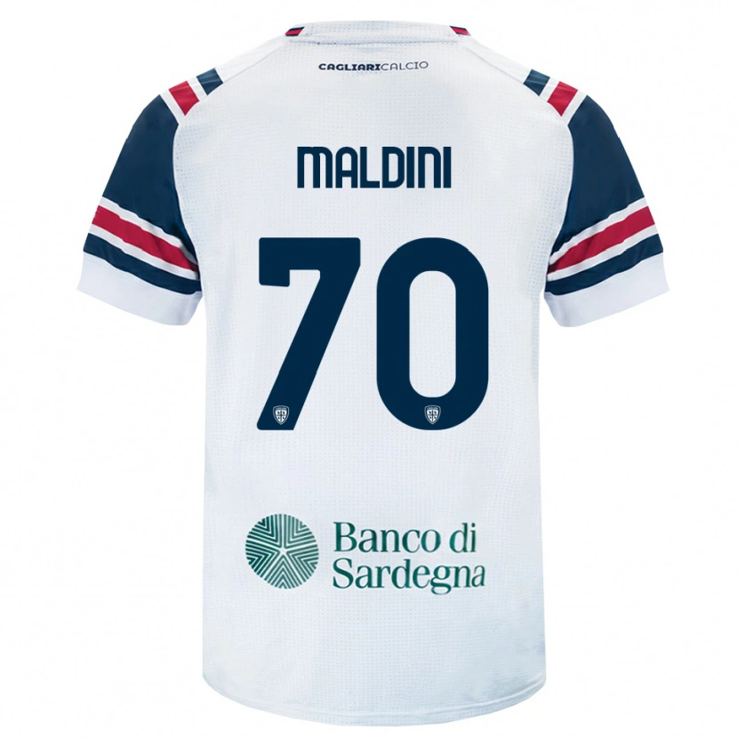 Danxen Herren Daniel Maldini #70 Weiß Rot Grün Auswärtstrikot Trikot 2026/27 T-Shirt