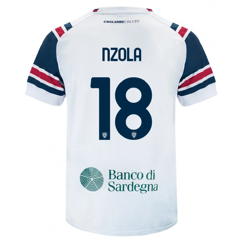 Danxen Herren M'bala Nzola #18 Weiß Rot Grün Auswärtstrikot Trikot 2026/27 T-Shirt