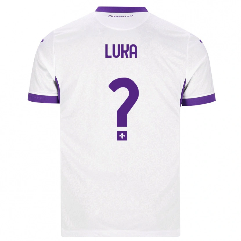 Danxen Herren Majkol Luka #0 Weiß Lila Auswärtstrikot Trikot 2026/27 T-Shirt