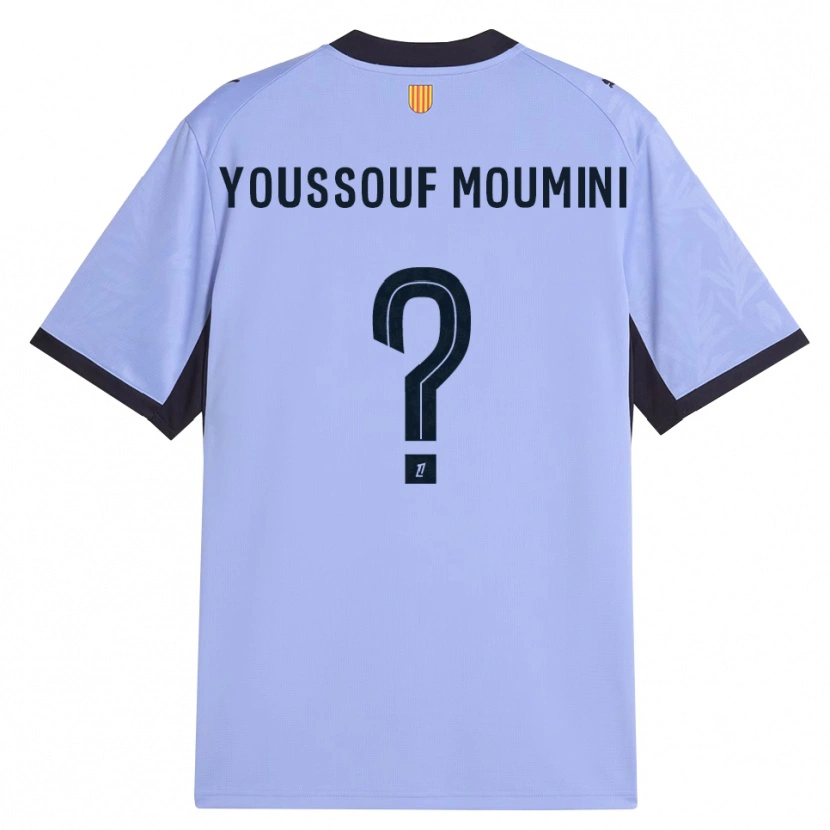 Danxen Herren Yakine Youssouf Moumini #0 Lavendelschwarz Ausweichtrikot Trikot 2026/27 T-Shirt