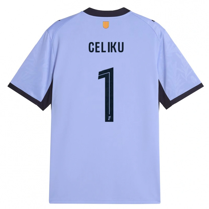 Danxen Herren Bleron Celiku #1 Lavendelschwarz Ausweichtrikot Trikot 2026/27 T-Shirt