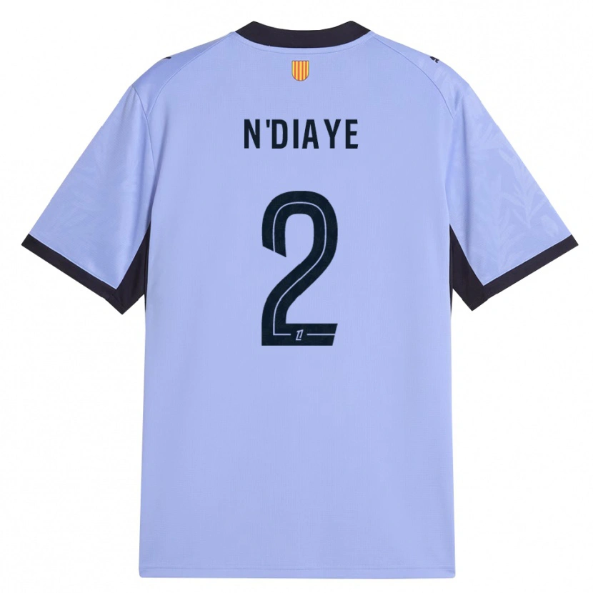 Danxen Herren Osmane N'diaye #2 Lavendelschwarz Ausweichtrikot Trikot 2026/27 T-Shirt
