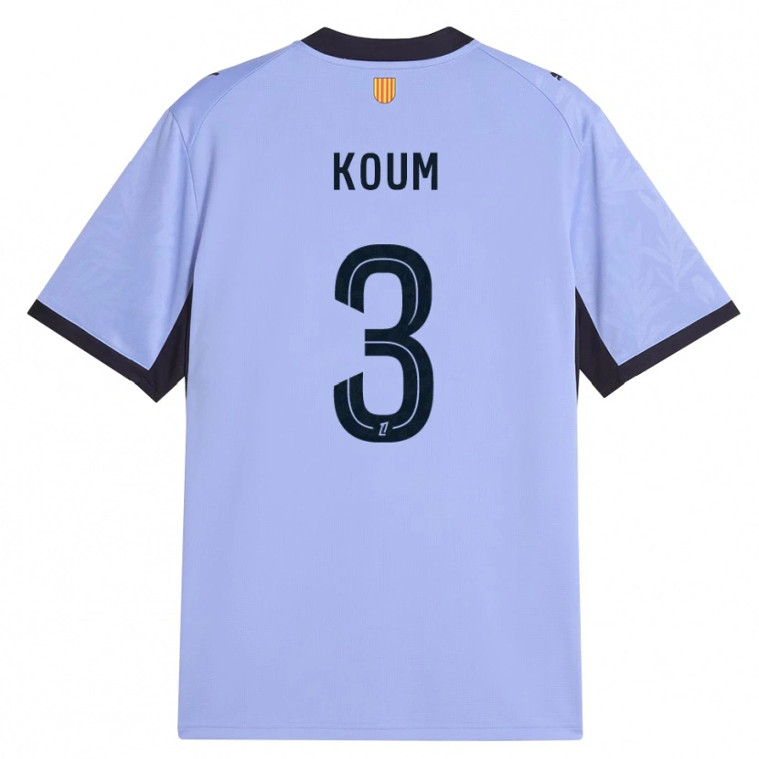 Danxen Herren Alexi Koum #3 Lavendelschwarz Ausweichtrikot Trikot 2026/27 T-Shirt