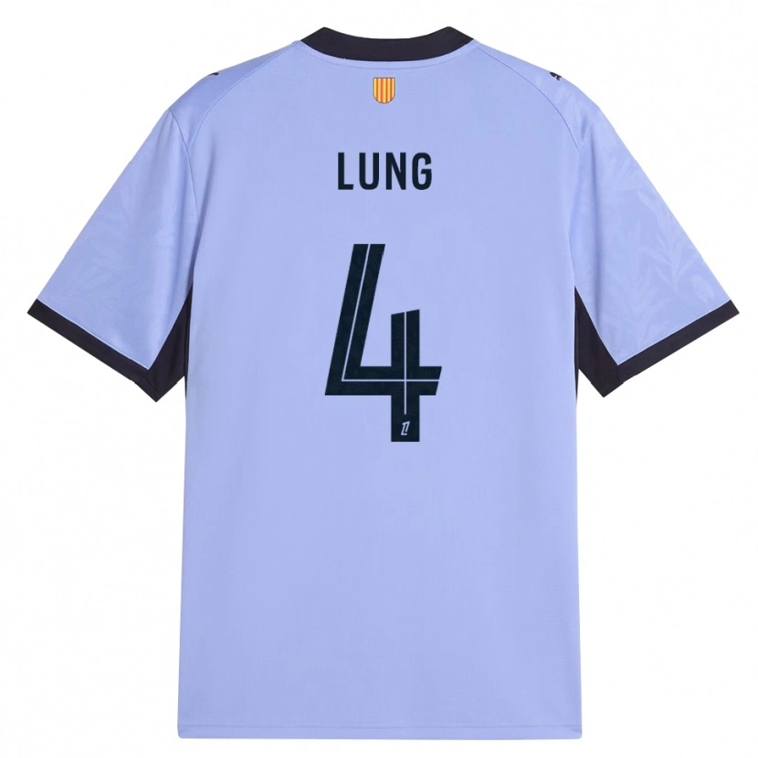 Danxen Herren Sacha Lung #4 Lavendelschwarz Ausweichtrikot Trikot 2026/27 T-Shirt