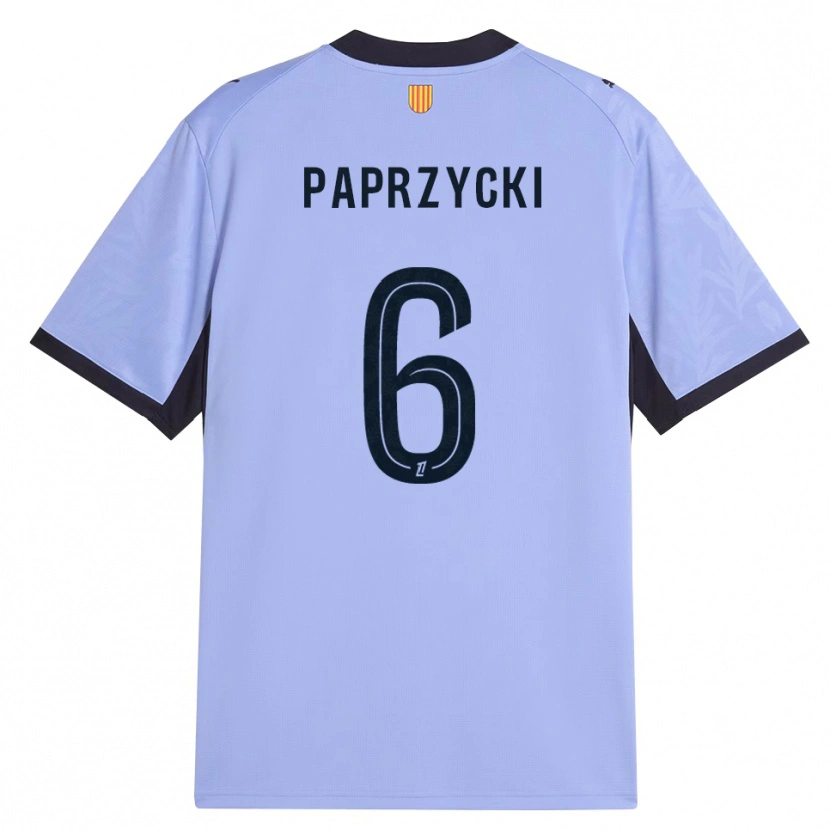 Danxen Herren Aurore Paprzycki #6 Lavendelschwarz Ausweichtrikot Trikot 2026/27 T-Shirt
