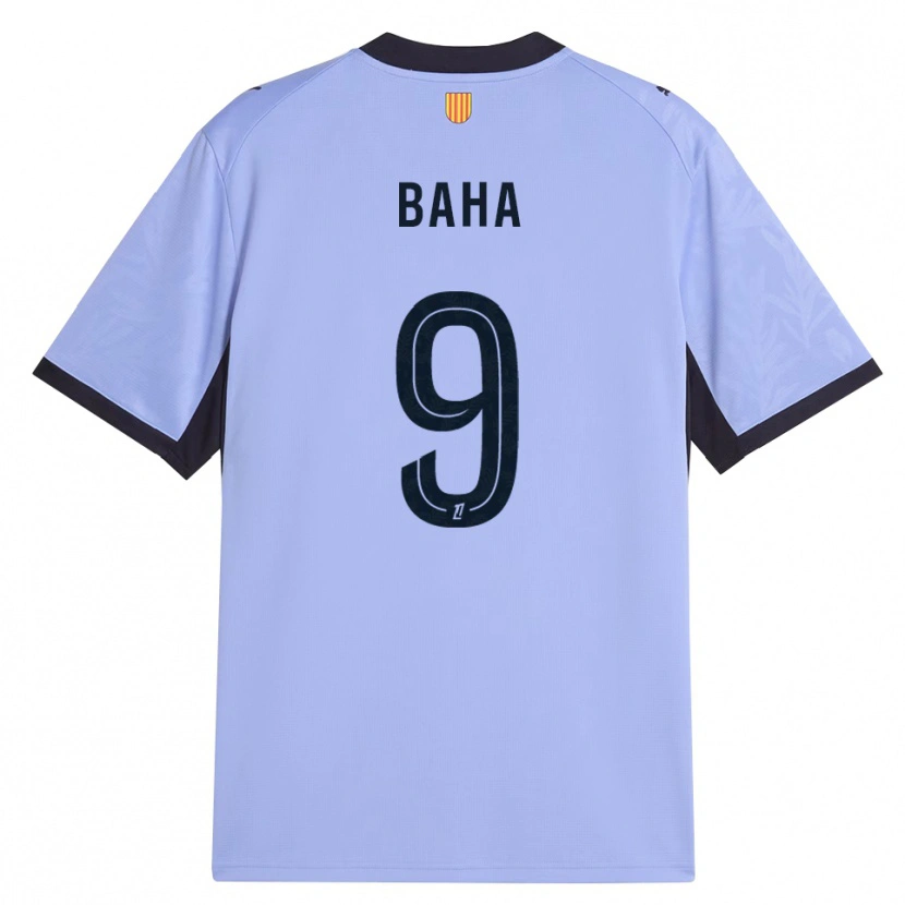 Danxen Herren Ziyad Baha #9 Lavendelschwarz Ausweichtrikot Trikot 2026/27 T-Shirt