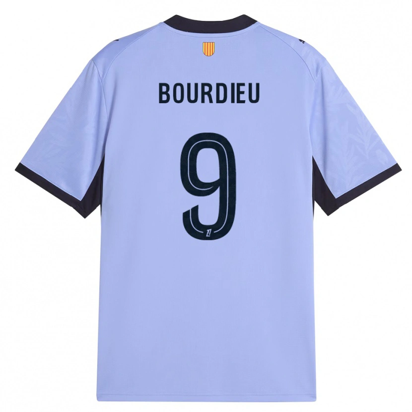 Danxen Herren Mathilde Bourdieu #9 Lavendelschwarz Ausweichtrikot Trikot 2026/27 T-Shirt