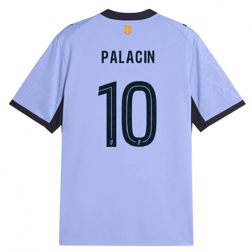 Danxen Herren Sara Palacin #10 Lavendelschwarz Ausweichtrikot Trikot 2026/27 T-Shirt