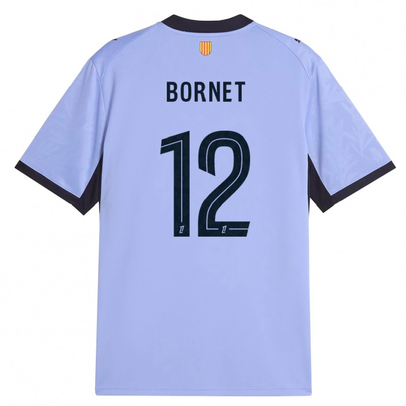 Danxen Herren Camille Bornet #12 Lavendelschwarz Ausweichtrikot Trikot 2026/27 T-Shirt
