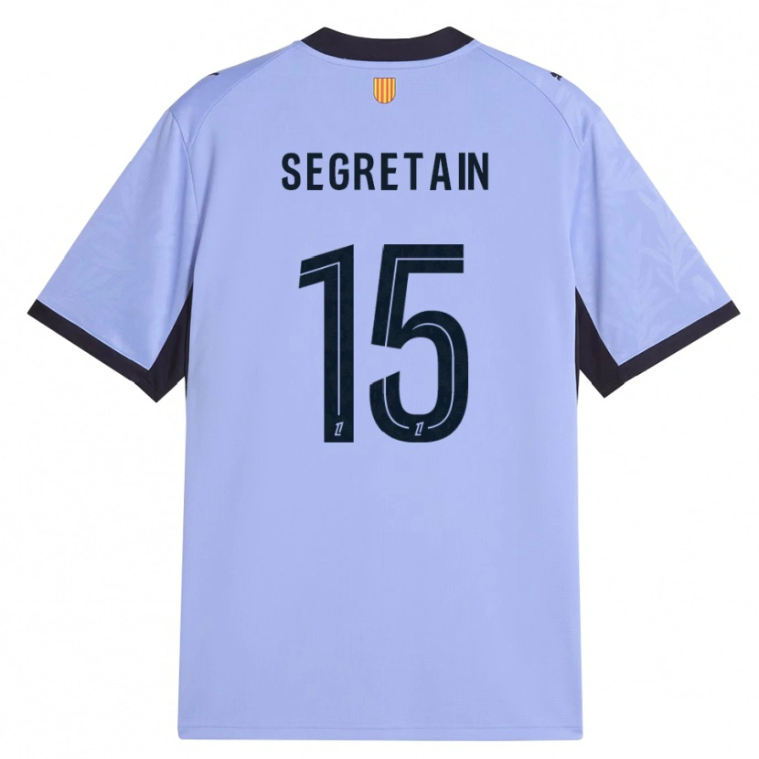 Danxen Herren Julie Ségrétain #15 Lavendelschwarz Ausweichtrikot Trikot 2026/27 T-Shirt