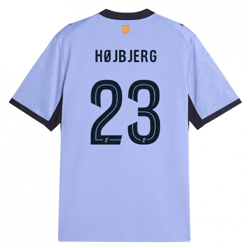 Danxen Herren Pierre-Emile Højbjerg #23 Lavendelschwarz Ausweichtrikot Trikot 2026/27 T-Shirt