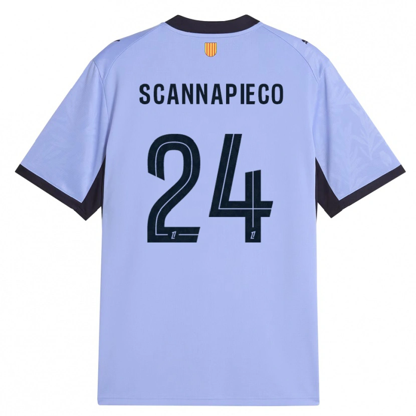 Danxen Herren Dona Scannapieco #24 Lavendelschwarz Ausweichtrikot Trikot 2026/27 T-Shirt