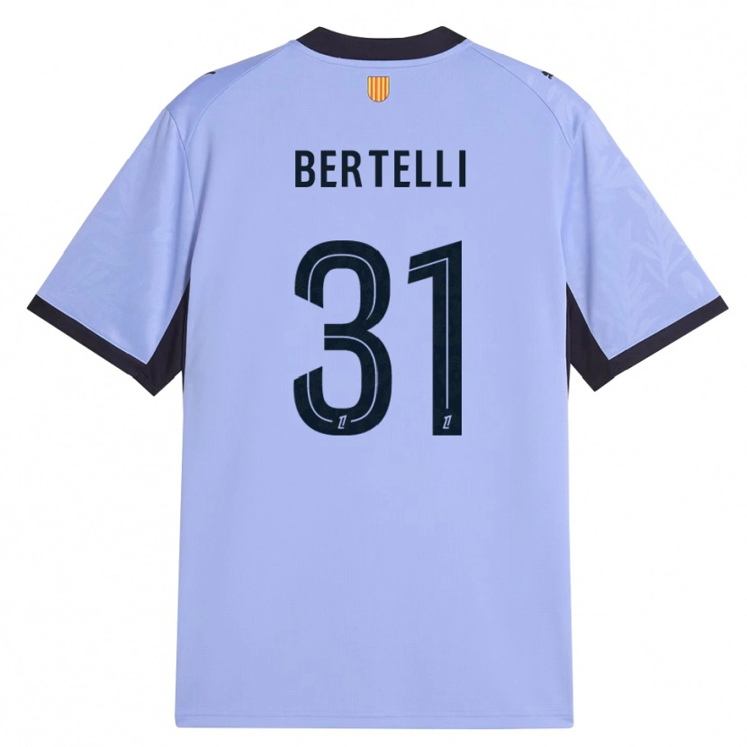 Danxen Herren Ugo Bertelli #31 Lavendelschwarz Ausweichtrikot Trikot 2026/27 T-Shirt