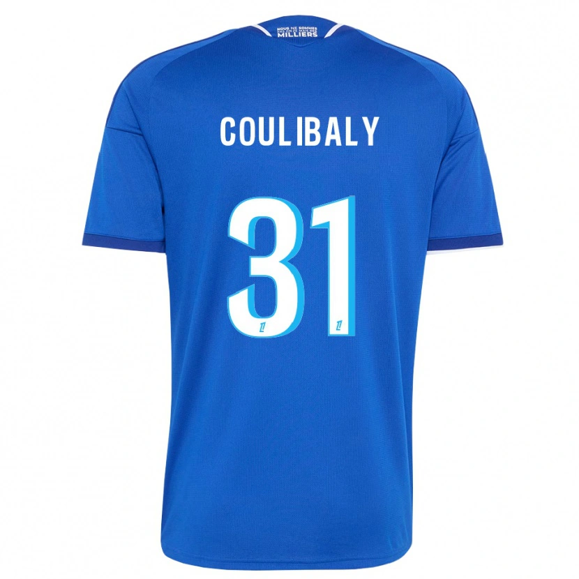 Danxen Herren Karim Coulibaly #31 Königsblau Weiß Heimtrikot Trikot 2026/27 T-Shirt