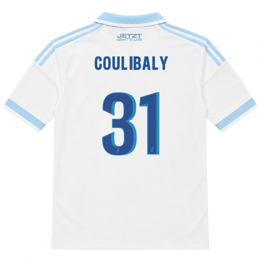 Danxen Herren Karim Coulibaly #31 Hellblau Weiß Rot Auswärtstrikot Trikot 2026/27 T-Shirt