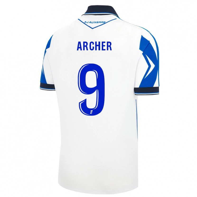 Danxen Herren Cameron Archer #9 Schwarz Weiß Blau Heimtrikot Trikot 2026/27 T-Shirt