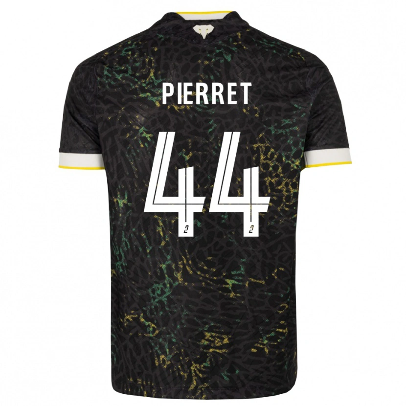 Danxen Herren Balthazar Pierret #44 Schwarz Weiß Gelb Auswärtstrikot Trikot 2026/27 T-Shirt