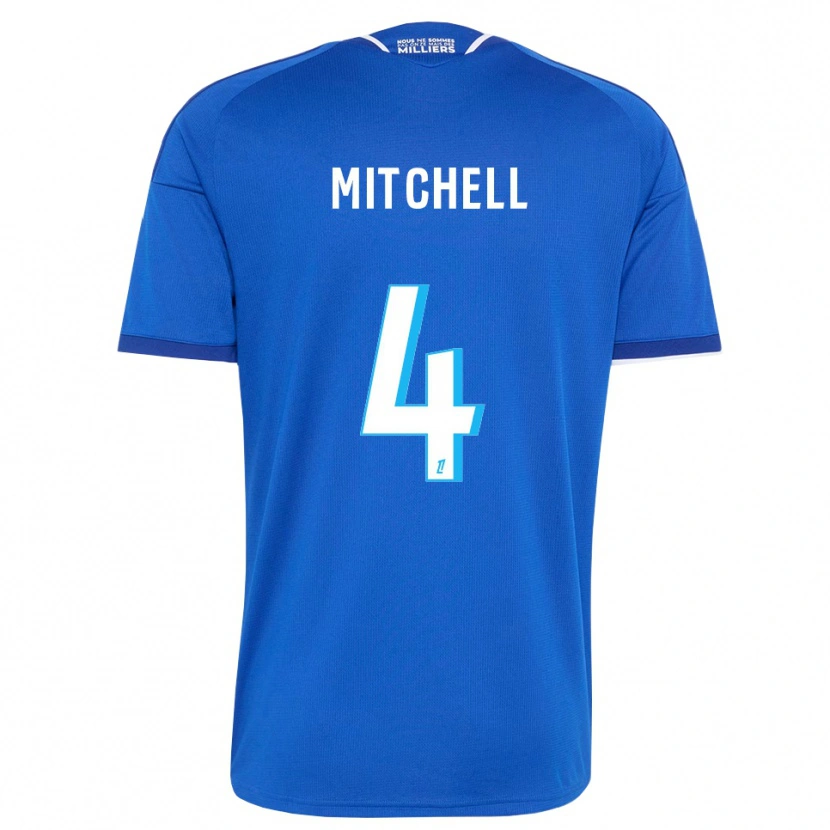 Danxen Damen Jeyland Mitchell #4 Königsblau Weiß Heimtrikot Trikot 2026/27 T-Shirt