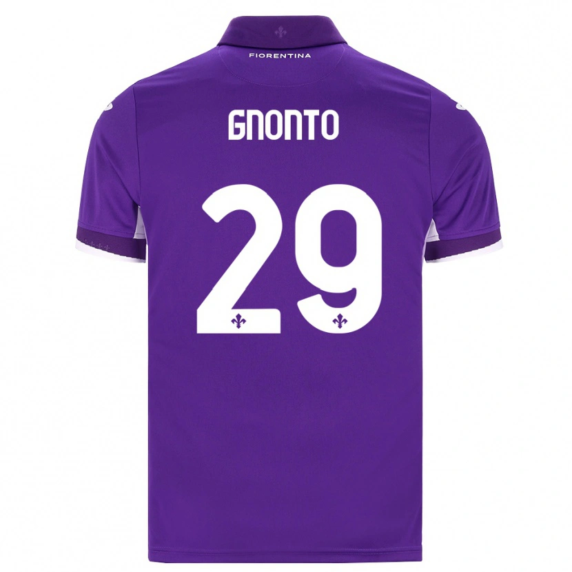 Danxen Damen Wilfried Gnonto #29 Lila Weiß Pink Heimtrikot Trikot 2026/27 T-Shirt