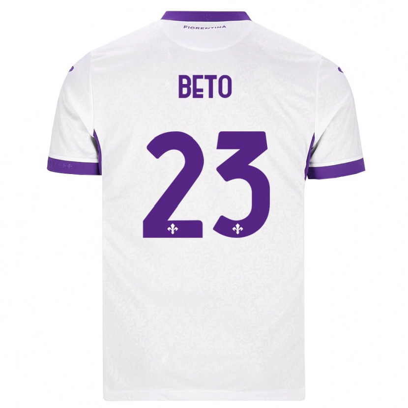 Danxen Damen Beto #23 Weiß Lila Auswärtstrikot Trikot 2026/27 T-Shirt