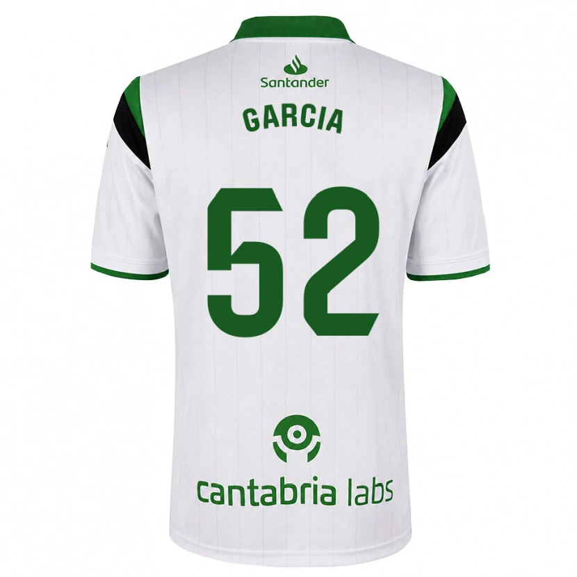 Danxen Damen Pablo García #52 Weißgrün Schwarz Heimtrikot Trikot 2026/27 T-Shirt