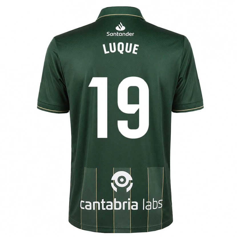 Danxen Damen Iker Luque #19 Dunkelgrauweiß Auswärtstrikot Trikot 2026/27 T-Shirt